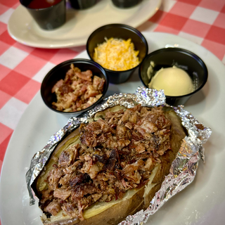 Baked Potatoes with Meat