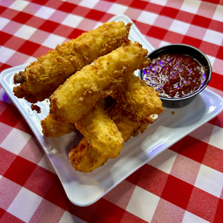 Mozzarella Fried Cheese Tower