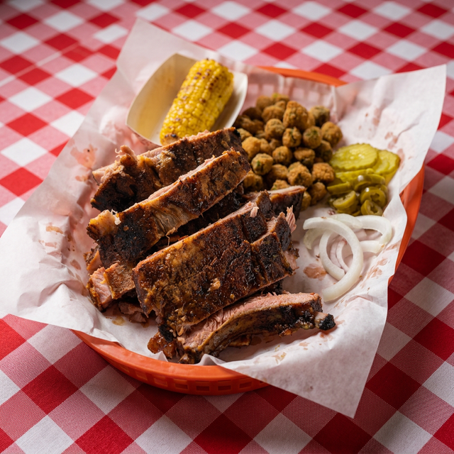 St. Louis Ribs Plate.