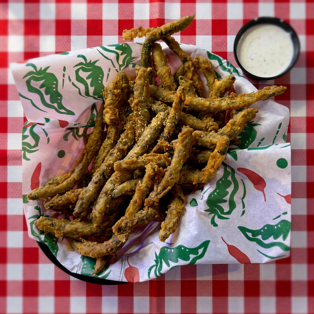 Crispy Fried Green Beans.